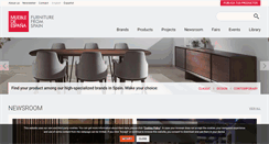 Desktop Screenshot of muebledeespana.com